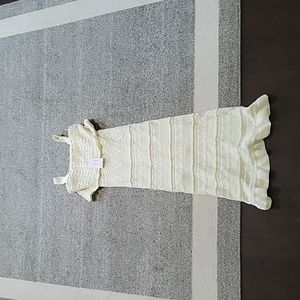 143 story crochet dress